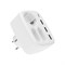 Тройник электрический 16А с/з + 2х2,5А + 3хUSB-A 2,4А + USB Type-C 3А, белый REXANT 11-1250 - фото 92513