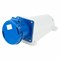 Розетка 133 стационарная 2Р+РЕ 63А 220В IP67 REXANT 11-8915 - фото 92750