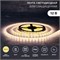 Лента светодиодная 12В, SMD5050, 14,4Вт/м, 60 LED/м, 3000К, 10мм, 5м, IP65 LAMPER 141-496 - фото 94264