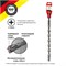Бур по бетону 14x310x250мм, крестовая пластина, SDS PLUS KRANZ KR-91-0101 - фото 95585